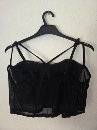 Top Corset Shein Negro 4XL