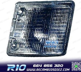 INTERMITENTES FRONTALES VOLKSWAGEN VW T3 79-91 NEGRO CRISTAL
