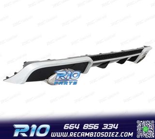 DIFUSOR AUDI A3 8V 12-16 LOOK RS + COLAS ESCAPE