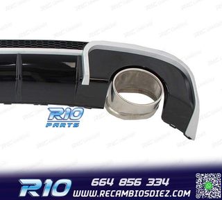 DIFUSOR AUDI A3 8V 12-16 LOOK RS + COLAS ESCAPE