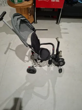 Triciclo infantil gris