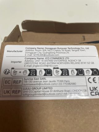 Adaptador Corriente CA Negro