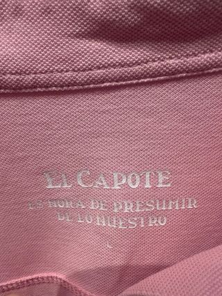 Polo El Capote Mujer Rosa Manga Larga