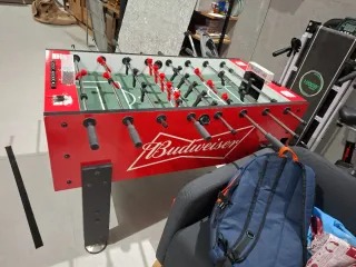 Futbolín Budweiser Rojo