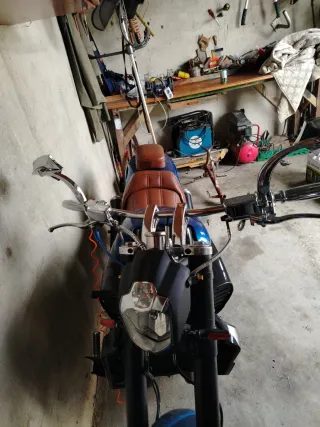 Yamaha V Max 1200 Azul