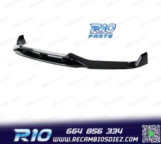 SPOILER LIP BMW X5 F15 12-18 LOOK M PERFORMANCE NEGRO BRILLO