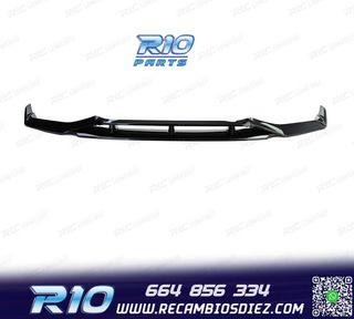 SPOILER LIP BMW X5 F15 12-18 LOOK M PERFORMANCE NEGRO BRILLO