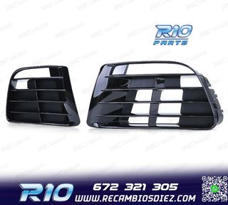 REJILLAS VOLKSWAGEN VW GOLF 6 08-12 LOOK R20 NEGRO BRILLO