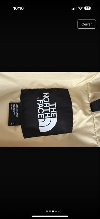 Chaqueta The North Face Ripstop Beige