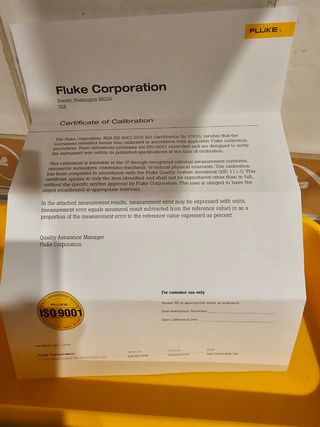 FLUKE 1663 FC Multifunción Tester