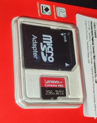 Tarjeta Micro SD 256GB Lenovo Extreme PRO nueva