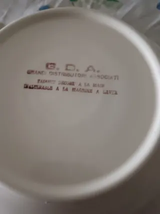 Piatto fondo G.D.A ceramica