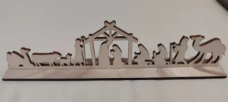 Presepe Artigianale in Legno