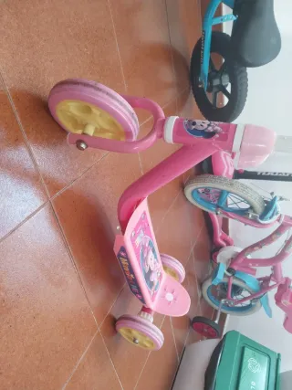 Patinete infantil rosa Minnie Mouse