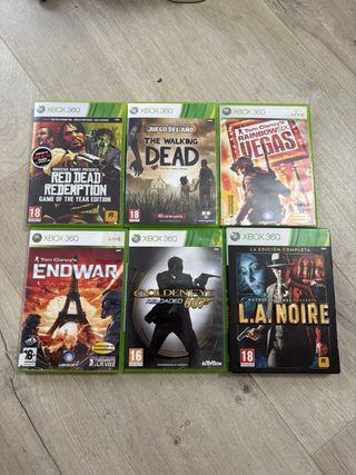 Xbox 360 + Varios Videojuegos