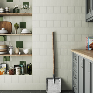 Azulejo blanco mate 20x20