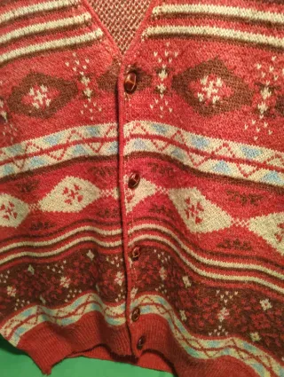 Gilet vintage unisex BLU BAY taglia L