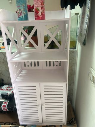 Mobile Salvaspazio PVC Bianco