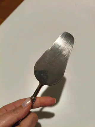 Paletta per dolci in silver plated