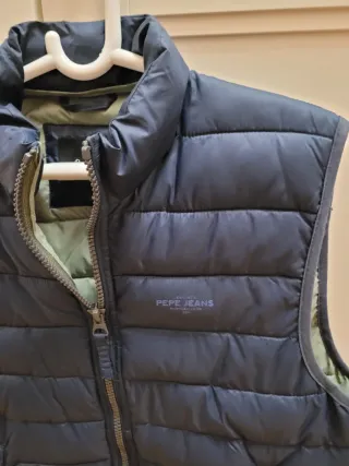 Chaleco acolchado Pepe Jeans azul Talla M