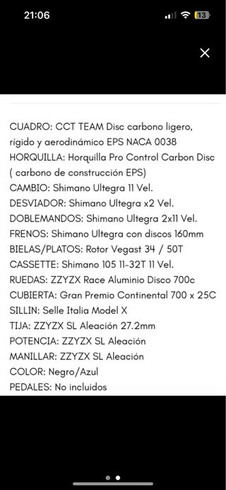 Corratec CCT Team Pro Disc
