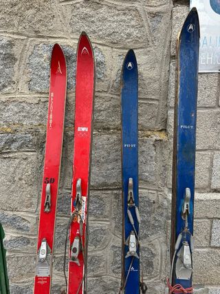 Esquís Antiguos Vintage