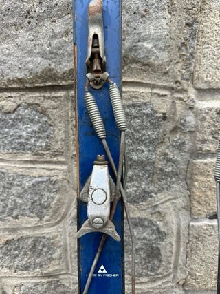 Esquís Antiguos Vintage