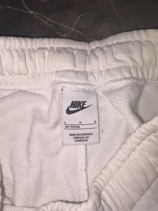 Pantalón Corto Nike Blanco Hombre