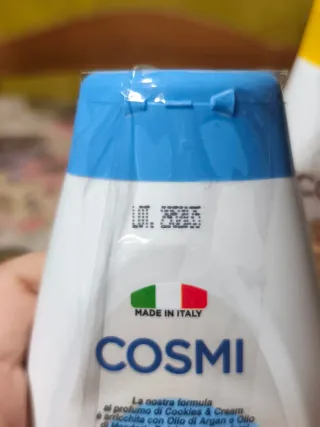 Set Cosmi Bagnoschiuma Cookies & Cream e Caramel