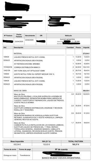 Ducati Monster 696 Plata