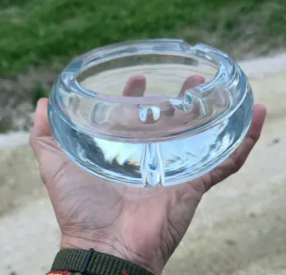 Cenicero cristal Mid-Century