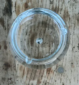 Cenicero cristal Mid-Century