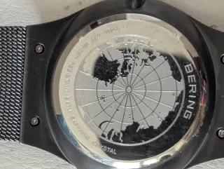 Orologio Bering al quarzo nero/argento