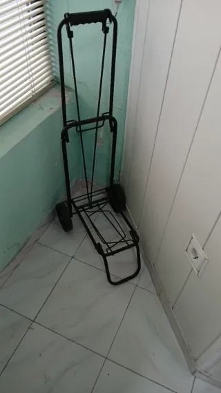 Carrito de Carga Plegable Negro