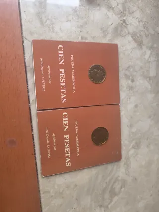 Prueba Numismática 100 Pesetas 1982