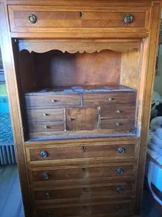 Escritorio Secreter Vintage Francés