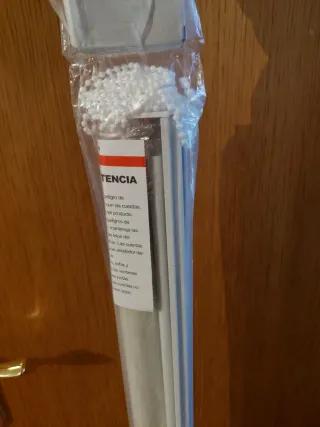 Estor enrollable tela blanco 160x250cm a estrenar