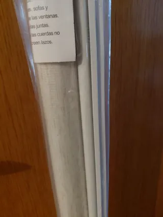 Estor enrollable tela blanco 160x250cm a estrenar
