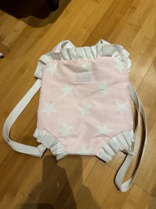 Cuna cambiador juguete La Nina + portabebés