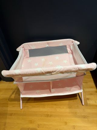 Cuna cambiador juguete La Nina + portabebés