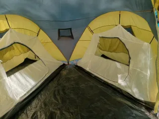Tienda campaña familiar 6 personas 3 dormitorios