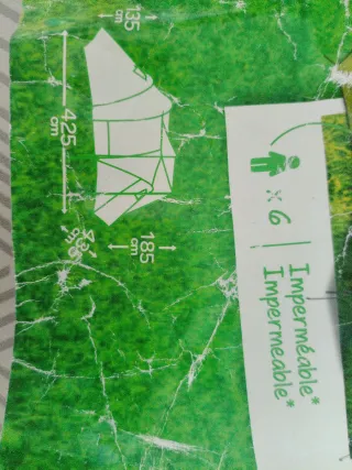 Tienda campaña familiar 6 personas 3 dormitorios