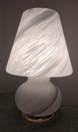 Lampada da tavolo vetro Murano