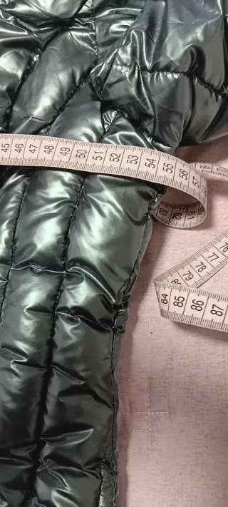 Chaqueta verde metalizada Candance Talla M