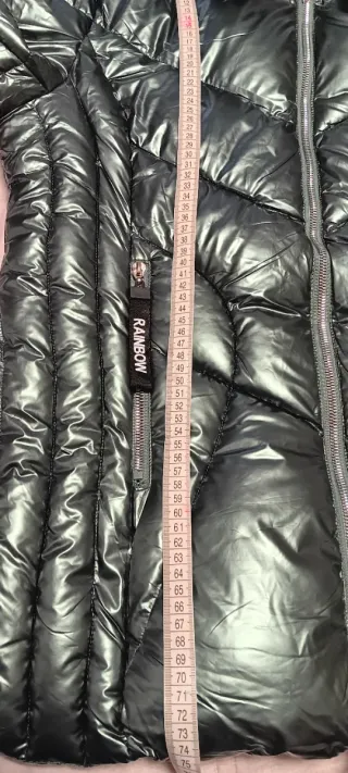 Chaqueta verde metalizada Candance Talla M