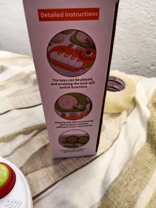 Mesa de Actividades para Bebé con Juguetes