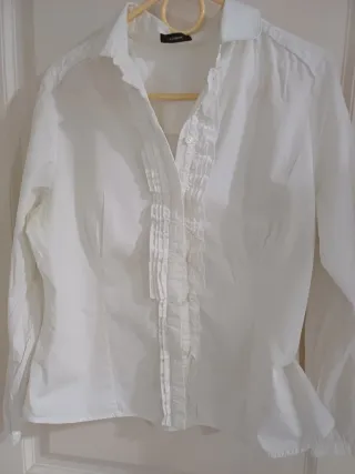 Camisa blanca mujer LASSERRE