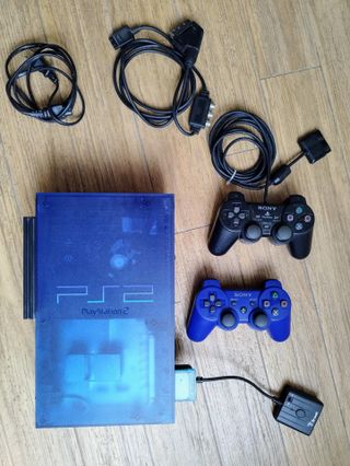 Playstation 2 Ocean Blue