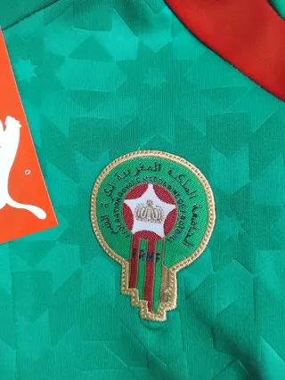 Chándal Puma Verde y Negro talla 6