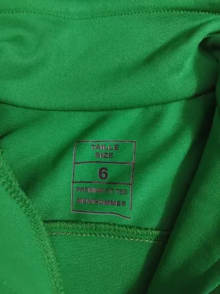 Chándal Puma Verde y Negro talla 6